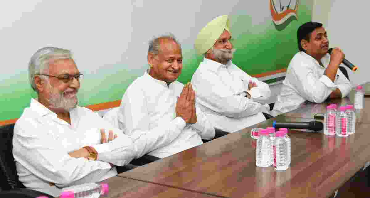 Cong names C.P. Joshi for Raj's Bhilwara Constituency, shifts Damodar Gurjar to Rajsamand Cong names C.P. Joshi for Raj's Bhilwara Constituency, shifts Damodar Gurjar to Rajsamand