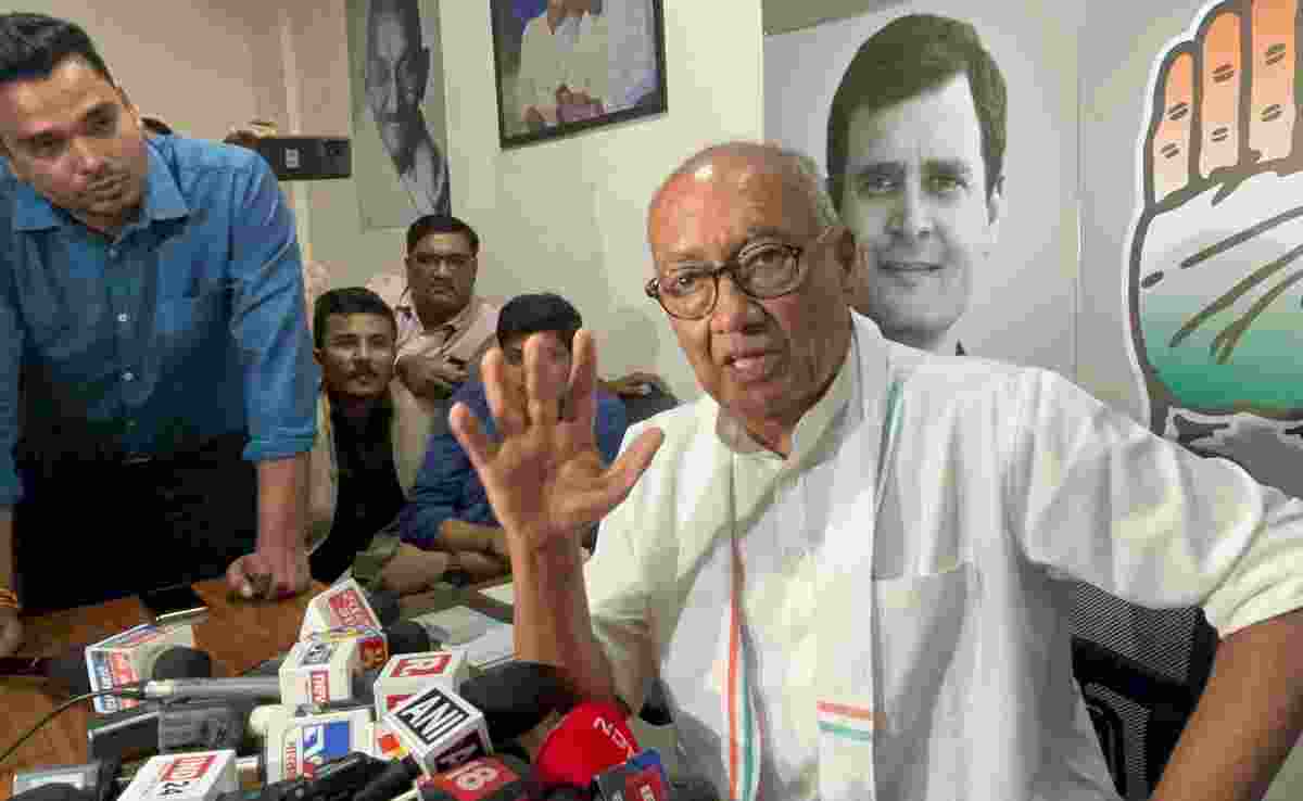 BJP MP Rodmal Nagar brushes off Digvijaya Singh's ballot paper ploy in MP BJP MP Rodmal Nagar brushes off Digvijaya Singh's ballot paper ploy in MP