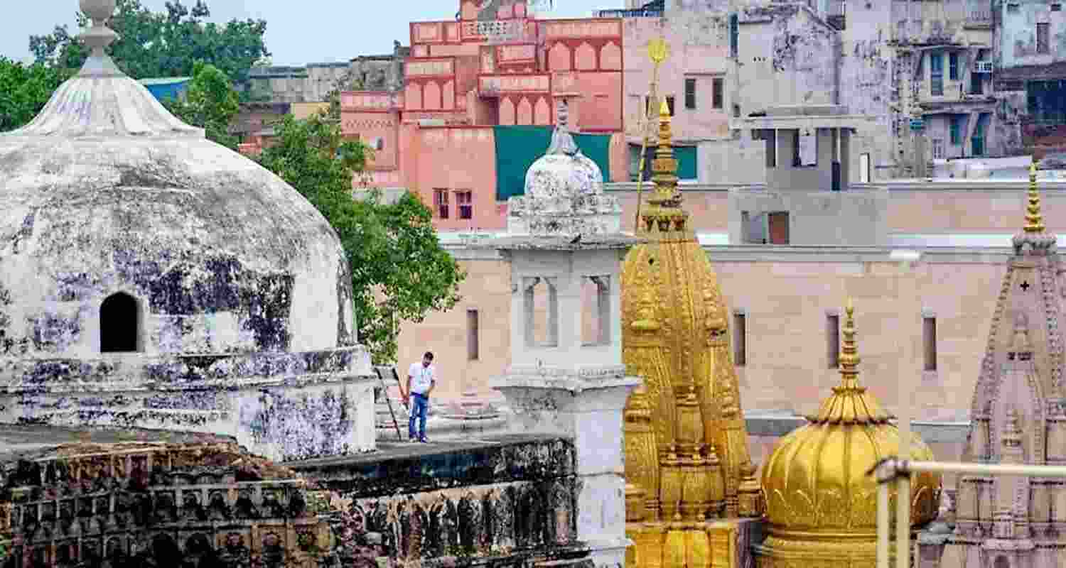 The Supreme Court on Tuesday allowed a plea moved by Hindu women plaintiffs for cleaning the water tank in the Gyanvapi mosque in Varanasi The Supreme Court on Tuesday allowed a plea moved by Hindu women plaintiffs for cleaning the water tank in the Gyanvapi mosque in Varanasi