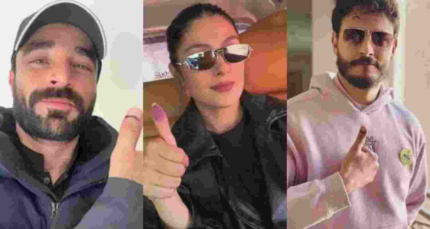 Hamza Ali Abbasi (left), Ayeza Khan (centre) and Osman Khalid Butt. — Instagram@realhamzaaliabbasi@ayezakhan.ak@aclockworkobi Hamza Ali Abbasi (left), Ayeza Khan (centre) and Osman Khalid Butt. — Instagram@realhamzaaliabbasi@ayezakhan.ak@aclockworkobi