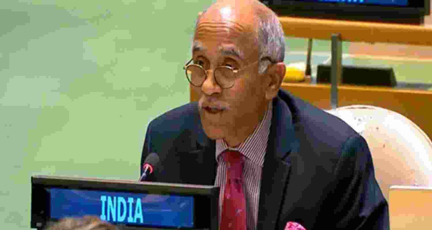 Permanent Representative of India to the United Nations, New York, Parvathaneni Harish. Permanent Representative of India to the United Nations, New York, Parvathaneni Harish.