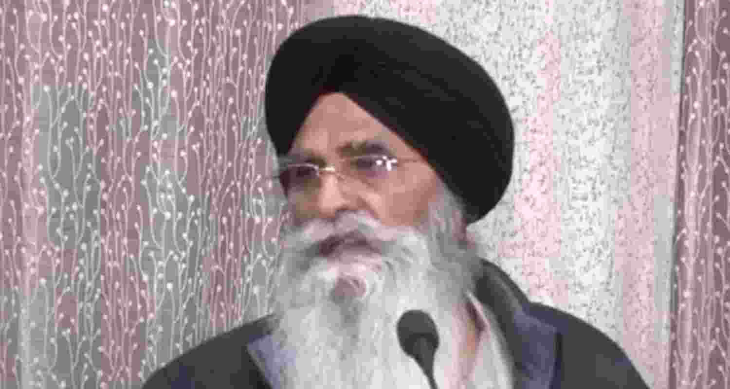 SGPC president Advocate Harjinder Singh Dhami SGPC president Advocate Harjinder Singh Dhami