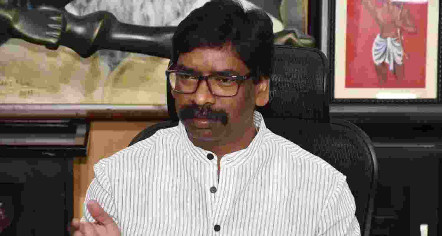Former Jharkhand CM Hemant Soren.. Former Jharkhand CM Hemant Soren..