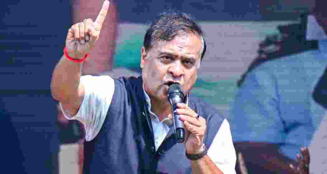 A file photo of Assam CM Himanta Biswa Sarma addressing a gathering. A file photo of Assam CM Himanta Biswa Sarma addressing a gathering.