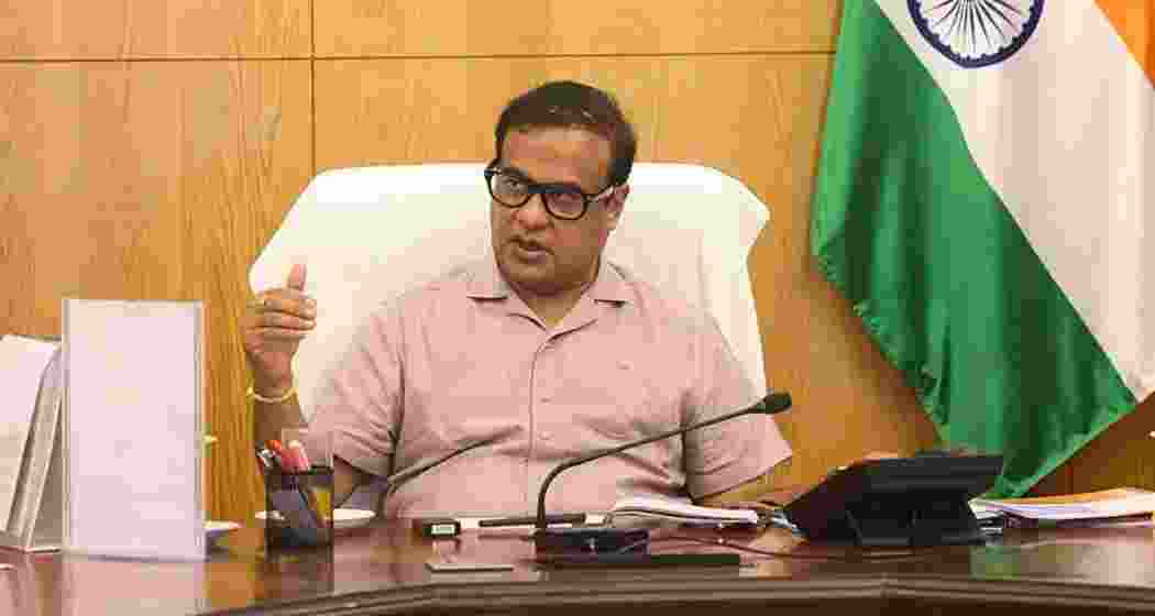 File photo of Assam CM Himanta Biswa Sarma. File photo of Assam CM Himanta Biswa Sarma.