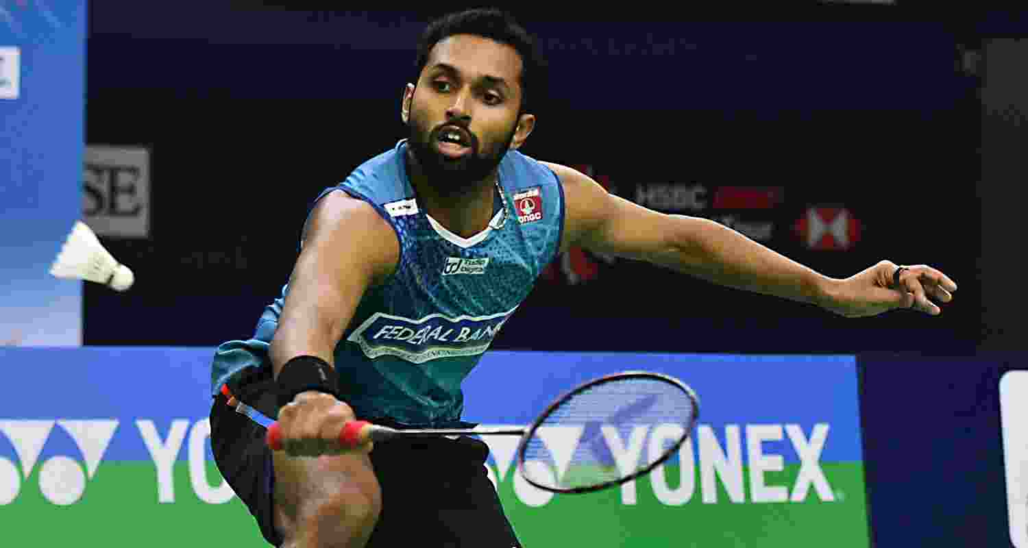 HS Prannoy made an early exit from the Badminton Asia Championships as he lost to Zu Guang Lu of China in the men's singles opening round. HS Prannoy made an early exit from the Badminton Asia Championships as he lost to Zu Guang Lu of China in the men's singles opening round.