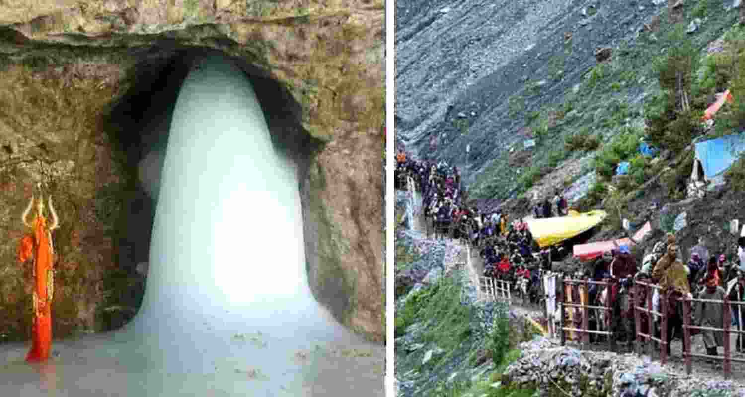 Amarnath Yatra: 3.9 Lakh Pilgrims Visit Holy Shrine In 23 Days. Amarnath Yatra: 3.9 Lakh Pilgrims Visit Holy Shrine In 23 Days.