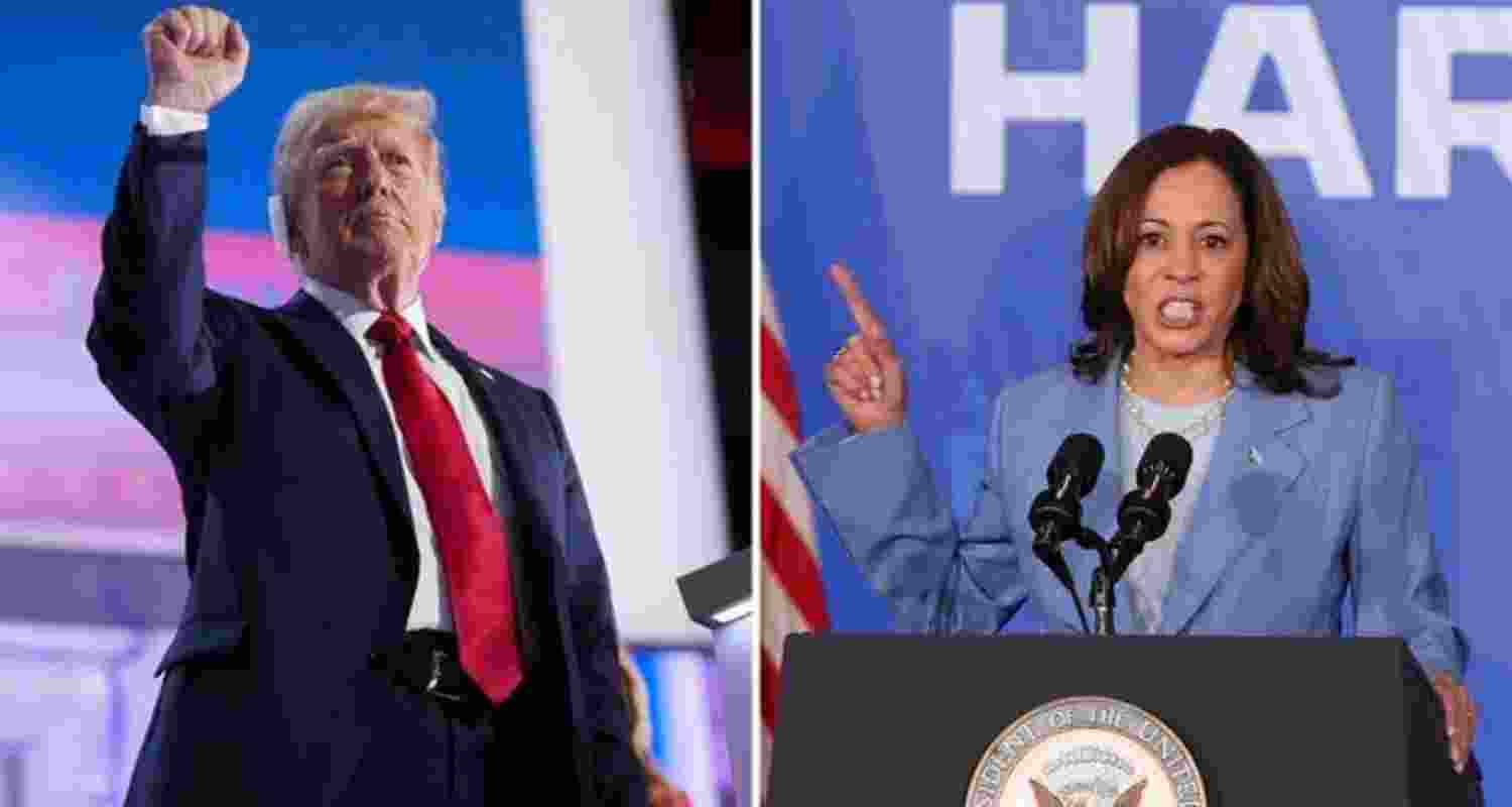 Trump Forecasts Easier Path to Victory Against Kamala Harris. Trump Forecasts Easier Path to Victory Against Kamala Harris.