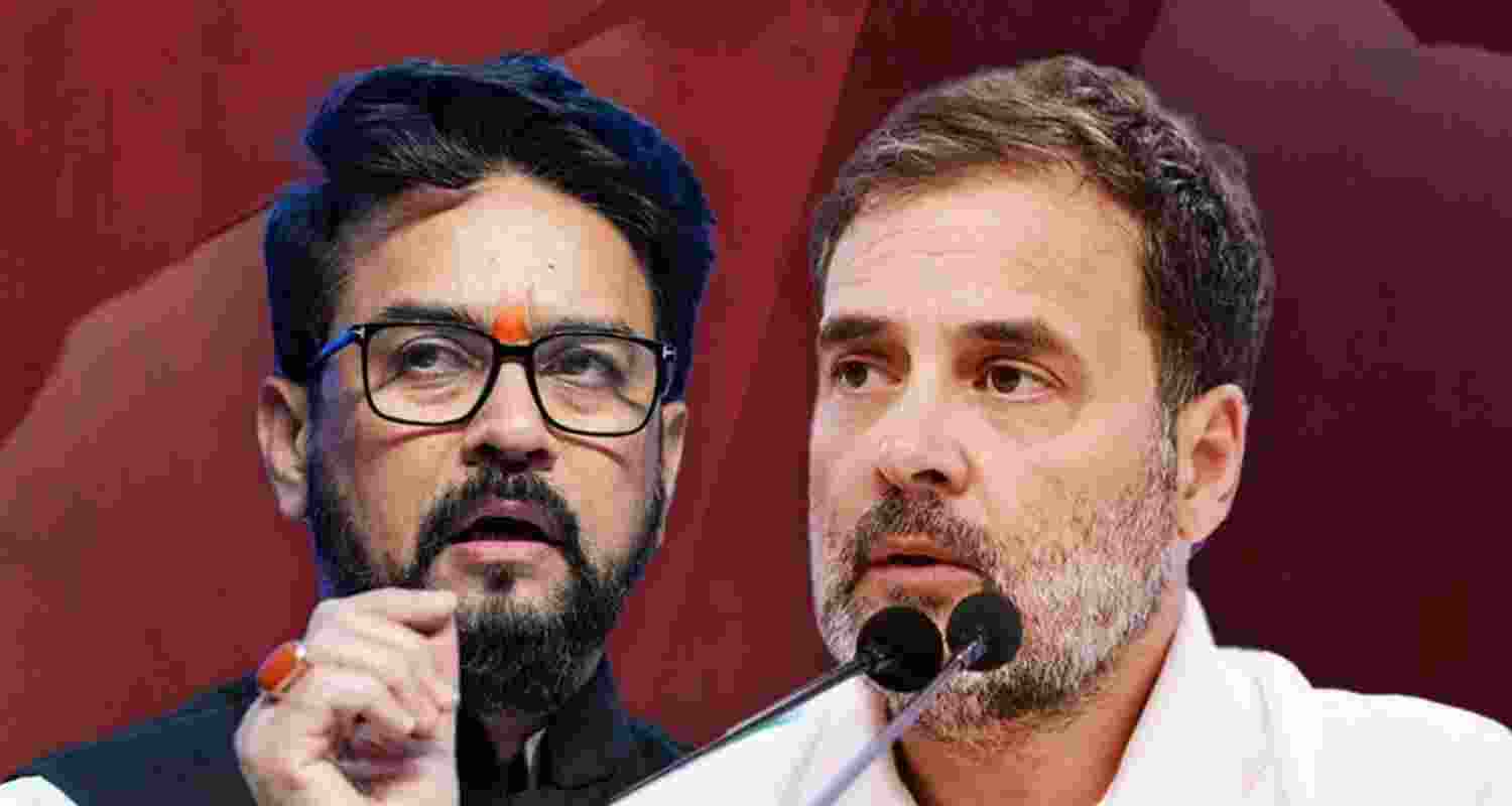 BJP's Anurag Thakur Criticises Cong-NC Alliance Over Pakistan Support Claims On J&K Article 370's Revival. BJP's Anurag Thakur Criticises Cong-NC Alliance Over Pakistan Support Claims On J&K Article 370's Revival.