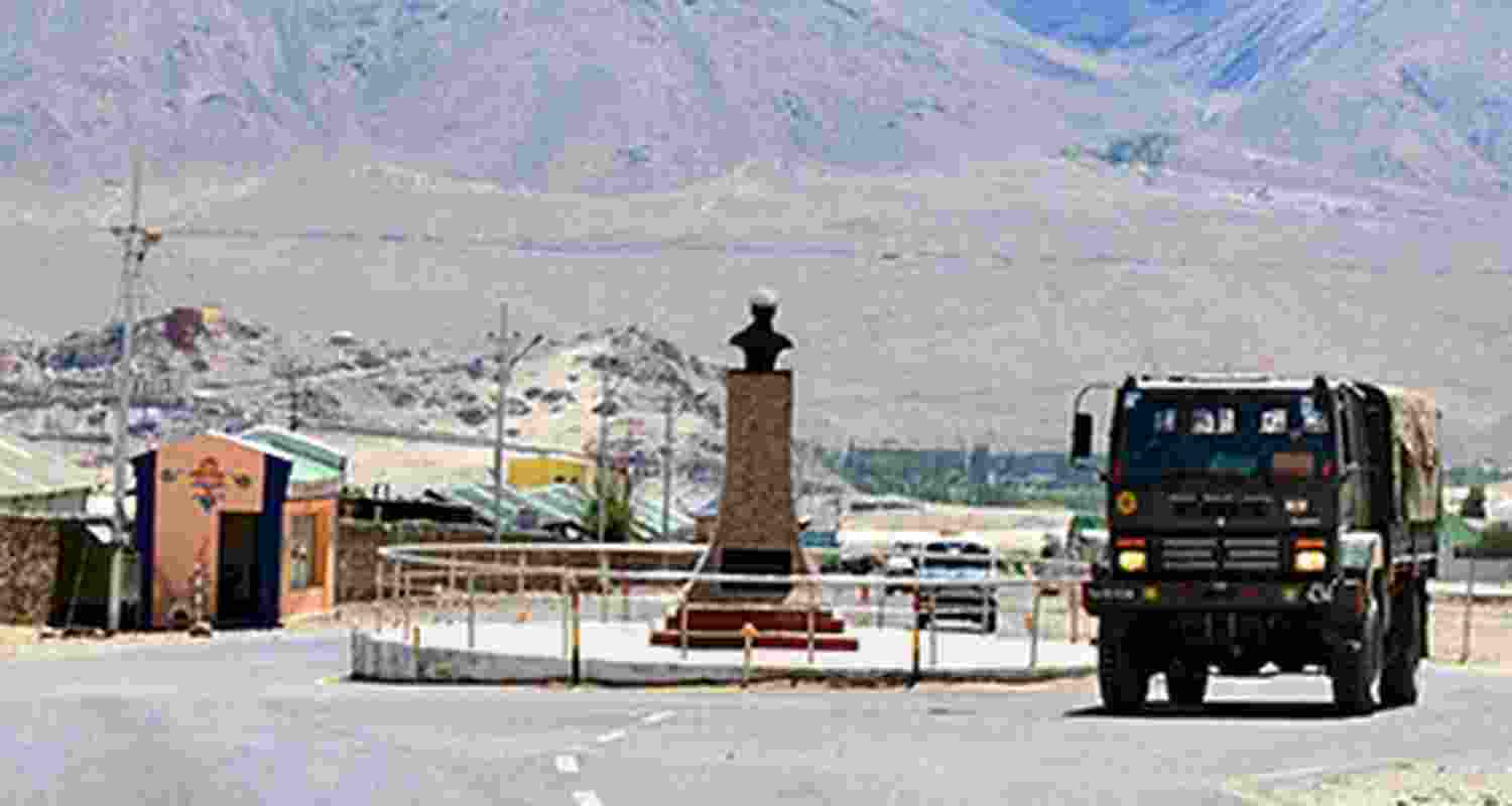 India-China Coordinate Patrols To Ease Ladakh Border Tensions. India-China Coordinate Patrols To Ease Ladakh Border Tensions.