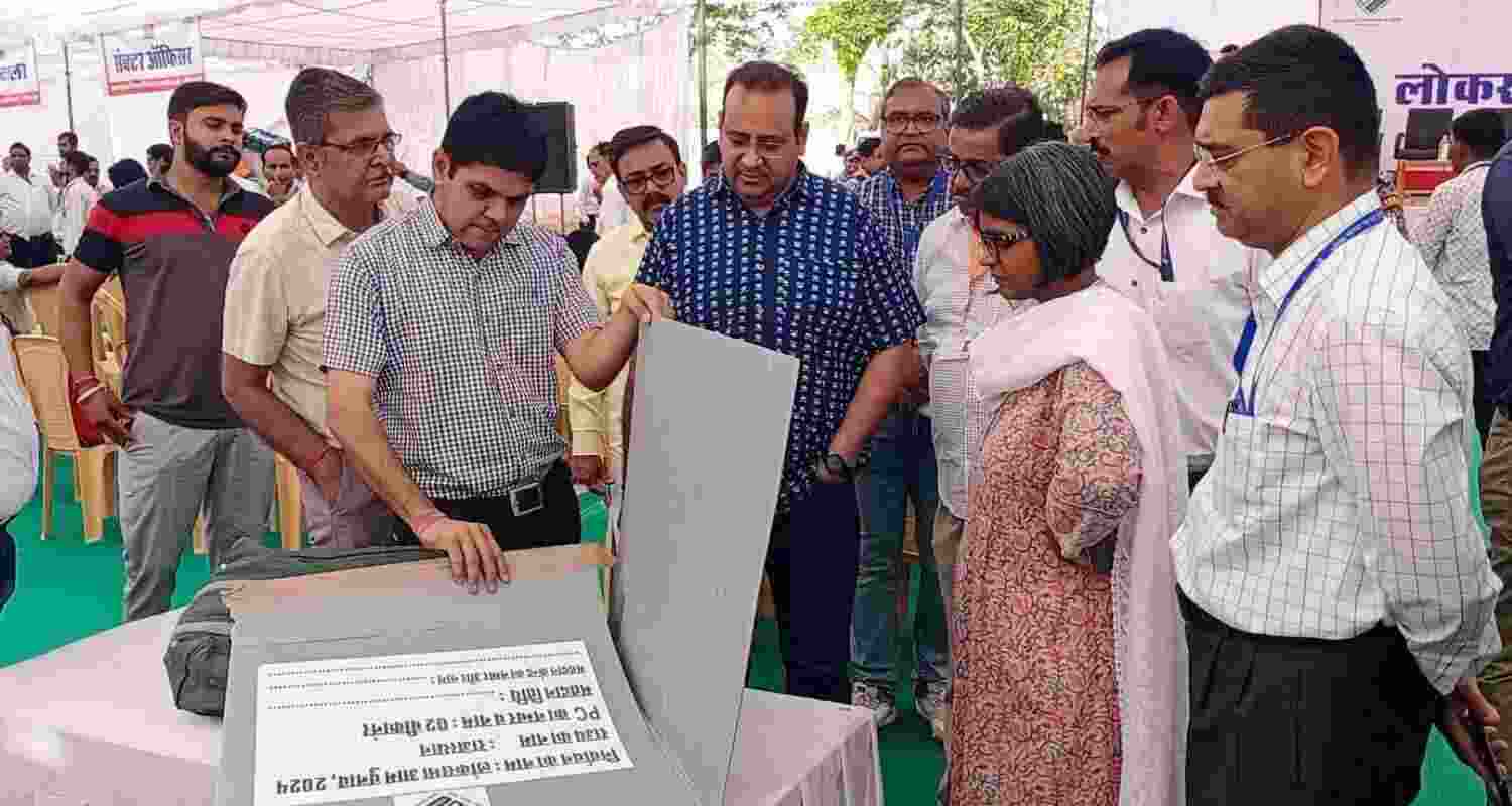 Madhya Pradesh gears up for Phase 2 Elections. Image X. Madhya Pradesh gears up for Phase 2 Elections. Image X.