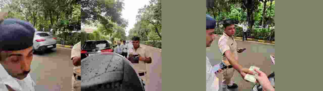 3 Gurugram cops suspended for taking bribe from Japanese tourist 3 Gurugram cops suspended for taking bribe from Japanese tourist