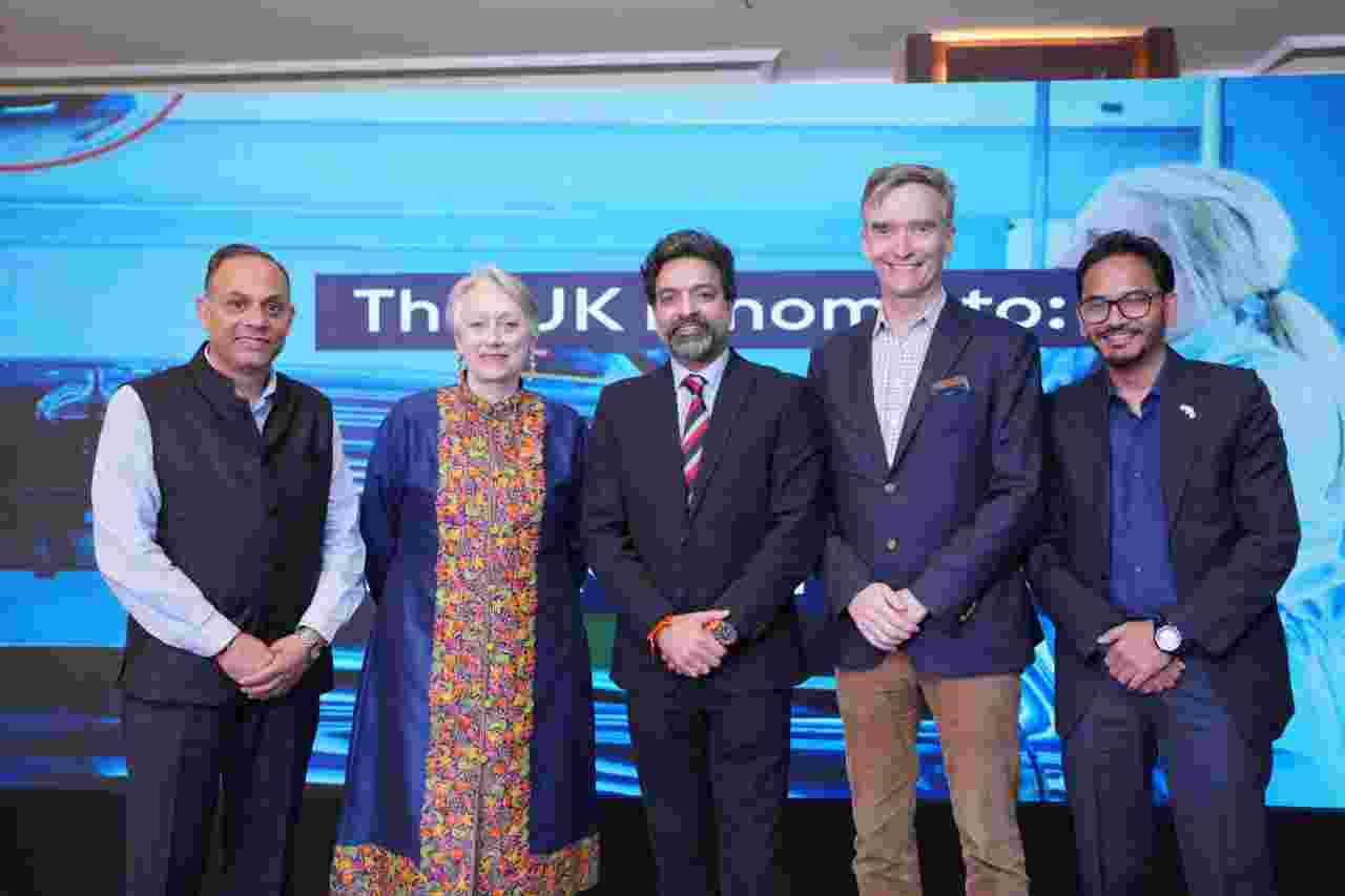 Image of Avnish Parmar, Secretary HPCA, Caroline Rowett, British Deputy High Commissioner, Arun Dhumal, IPL Chairman, Alex Ellis, British High, Commissioner to India Rajinder S Nagarkoti, Political Adviser, British High Commission (Left to Right). Image of Avnish Parmar, Secretary HPCA, Caroline Rowett, British Deputy High Commissioner, Arun Dhumal, IPL Chairman, Alex Ellis, British High, Commissioner to India Rajinder S Nagarkoti, Political Adviser, British High Commission (Left to Right).