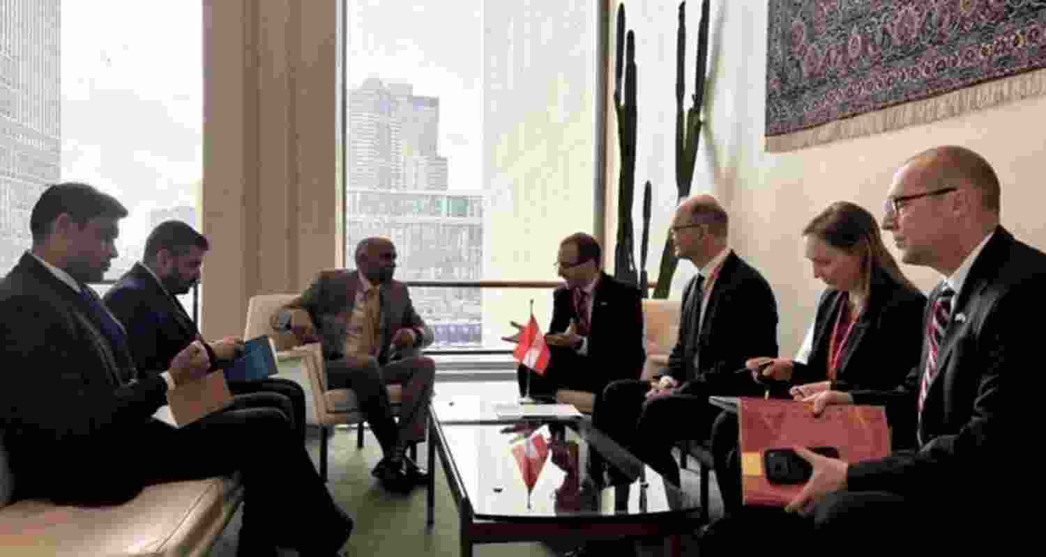 India and Austria discuss expanding cooperation in trade, peacekeeping, technology and innovation during talks between Ambassador P. Harish and Austria’s Deputy Defence Minister. India and Austria discuss expanding cooperation in trade, peacekeeping, technology and innovation during talks between Ambassador P. Harish and Austria’s Deputy Defence Minister.