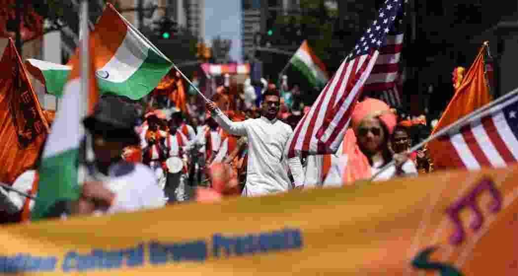 Indians in the US celebrate India’s Independence Day. Indians in the US celebrate India’s Independence Day.