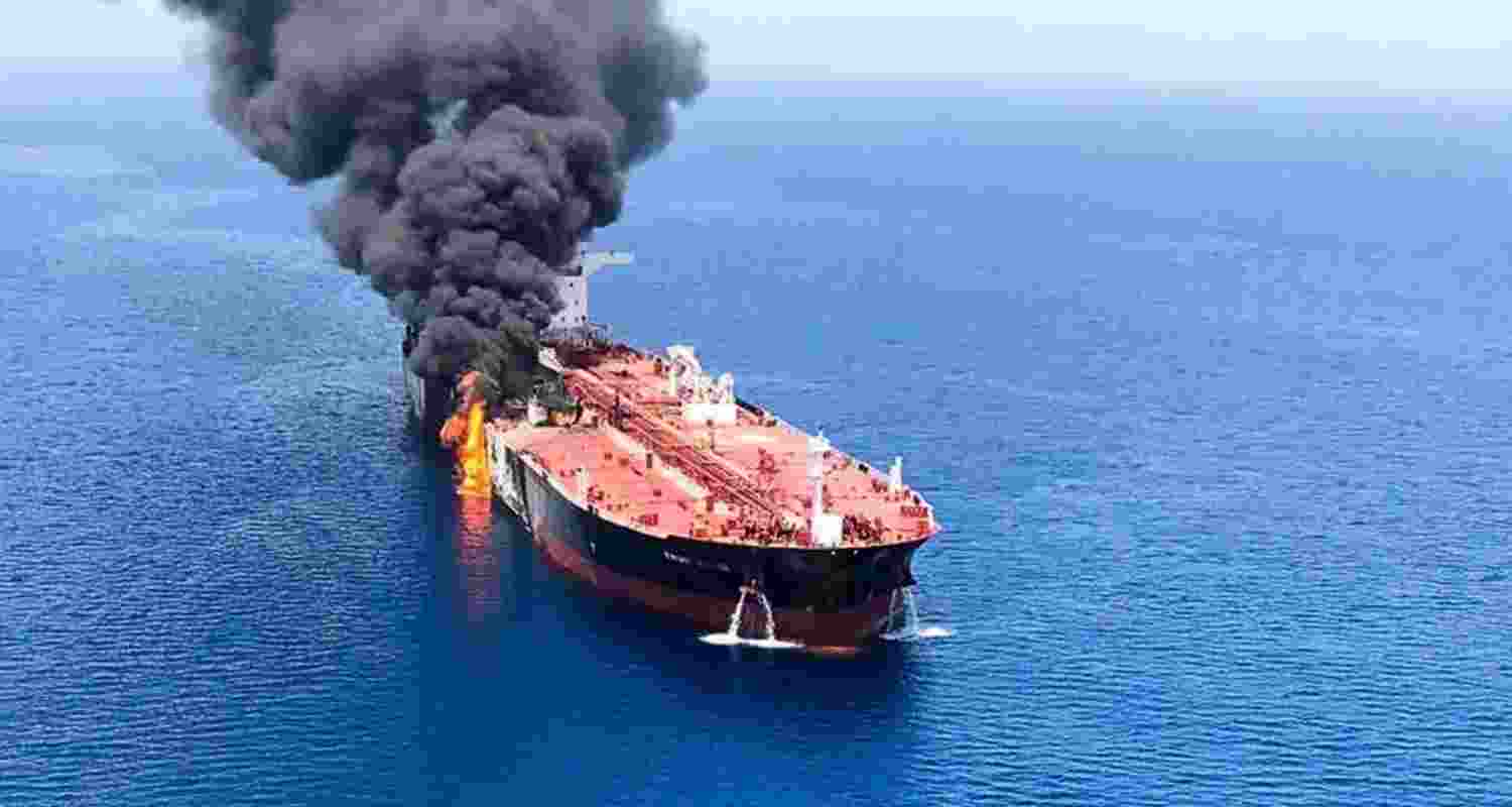 Three Indian seafarers were killed when the Palau-flagged vessel MT Settebello came under a US strike off the Oman coast last week. Three Indian seafarers were killed when the Palau-flagged vessel MT Settebello came under a US strike off the Oman coast last week.