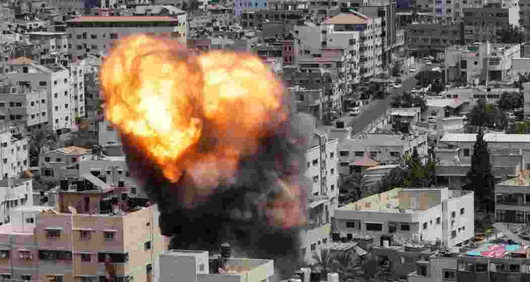 Smoke rises over Gaza following intense Israeli airstrikes. The conflict escalates as ground forces advance, while Palestinian casualties continue to mount. Smoke rises over Gaza following intense Israeli airstrikes. The conflict escalates as ground forces advance, while Palestinian casualties continue to mount.