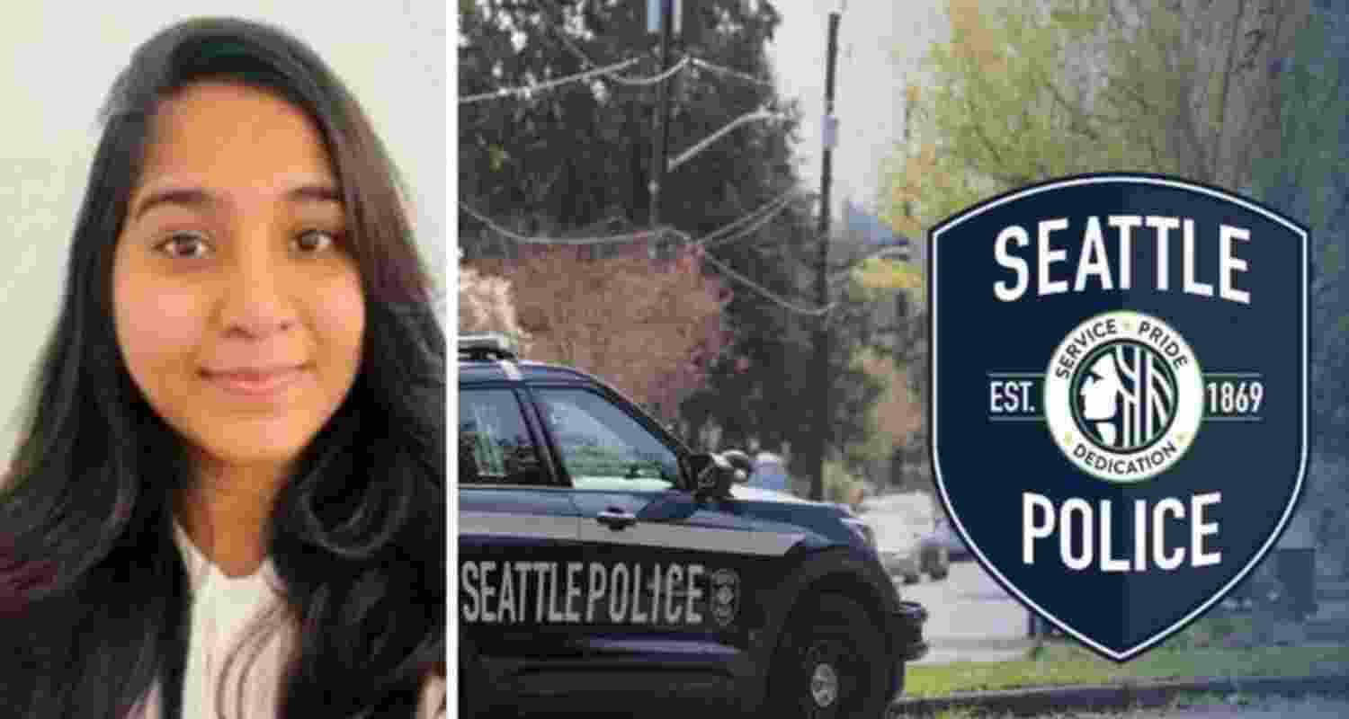 Jaahnavi Kandula, a 23-year-old graduate student from India who was killed after being struck by a speeding police vehicle in US. Jaahnavi Kandula, a 23-year-old graduate student from India who was killed after being struck by a speeding police vehicle in US.