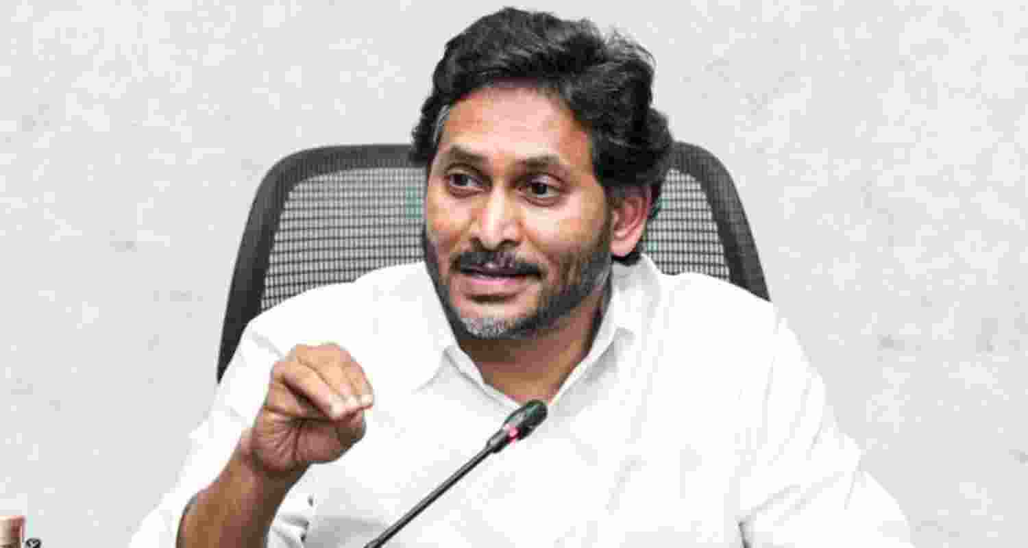 YSRCP President Jagan Mohan Reddy - file image. YSRCP President Jagan Mohan Reddy - file image.