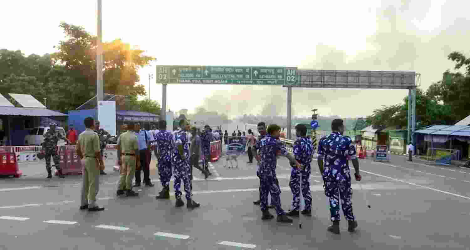A high alert has been issued across seven Uttar Pradesh districts along the Nepal border — Maharajganj, Siddharthnagar, Balrampur, Shravasti, Bahraich, Lakhimpur Kheri, and Pilibhit. A high alert has been issued across seven Uttar Pradesh districts along the Nepal border — Maharajganj, Siddharthnagar, Balrampur, Shravasti, Bahraich, Lakhimpur Kheri, and Pilibhit.