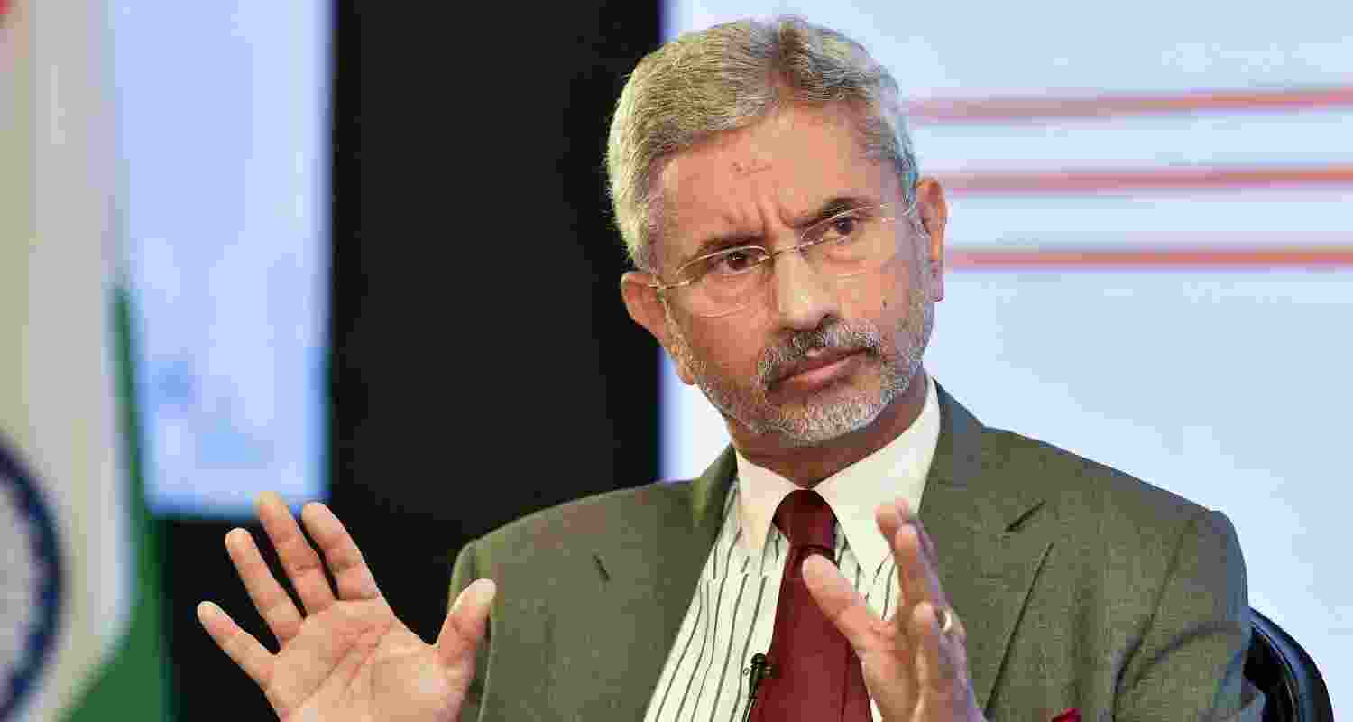 External Affairs Minister S. Jaishankar. File photo. External Affairs Minister S. Jaishankar. File photo.