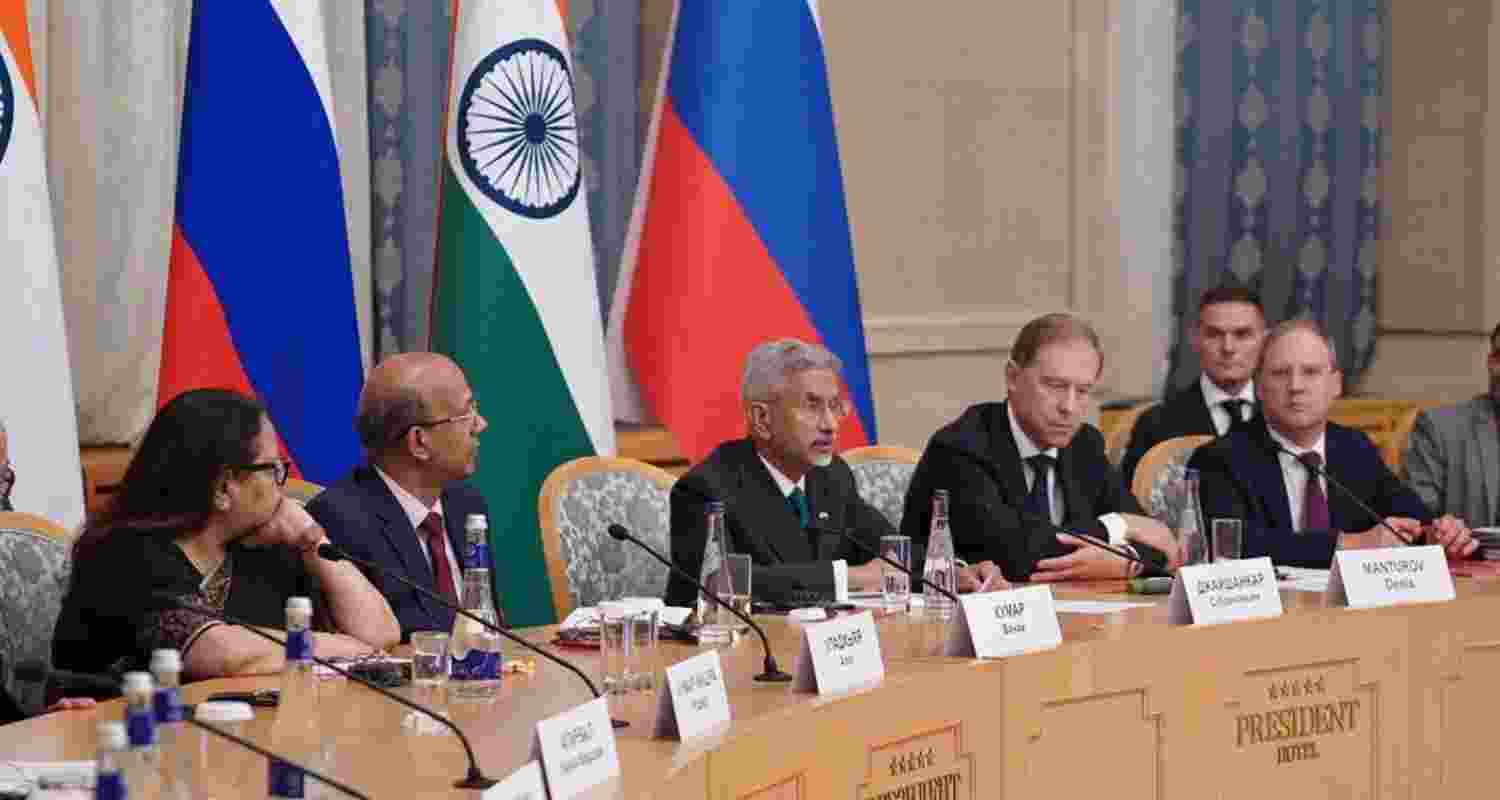 The talks came against the backdrop of steep US tariffs on Indian goods. The talks came against the backdrop of steep US tariffs on Indian goods.