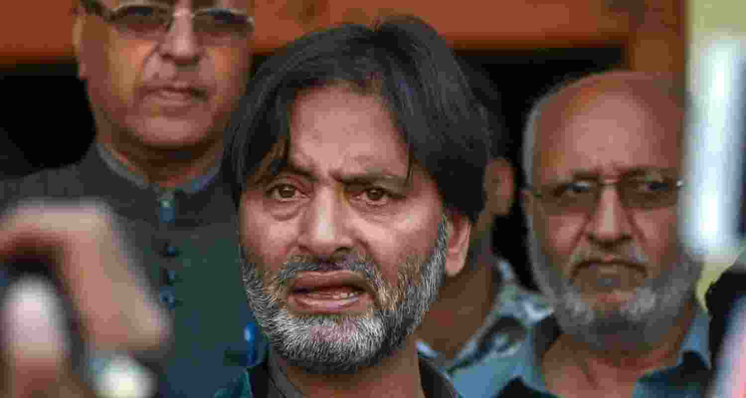 JKLF Chief Yasin Malik. Image: X JKLF Chief Yasin Malik. Image: X