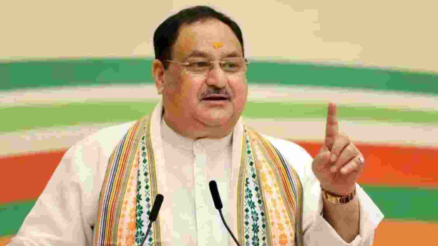 Nadda confident of BJP wins in Maharashtra, Jharkhand Nadda confident of BJP wins in Maharashtra, Jharkhand