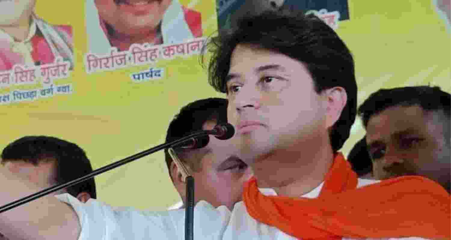 Jyotiraditya Scindia will contest on BJP's ticket. Jyotiraditya Scindia will contest on BJP's ticket.