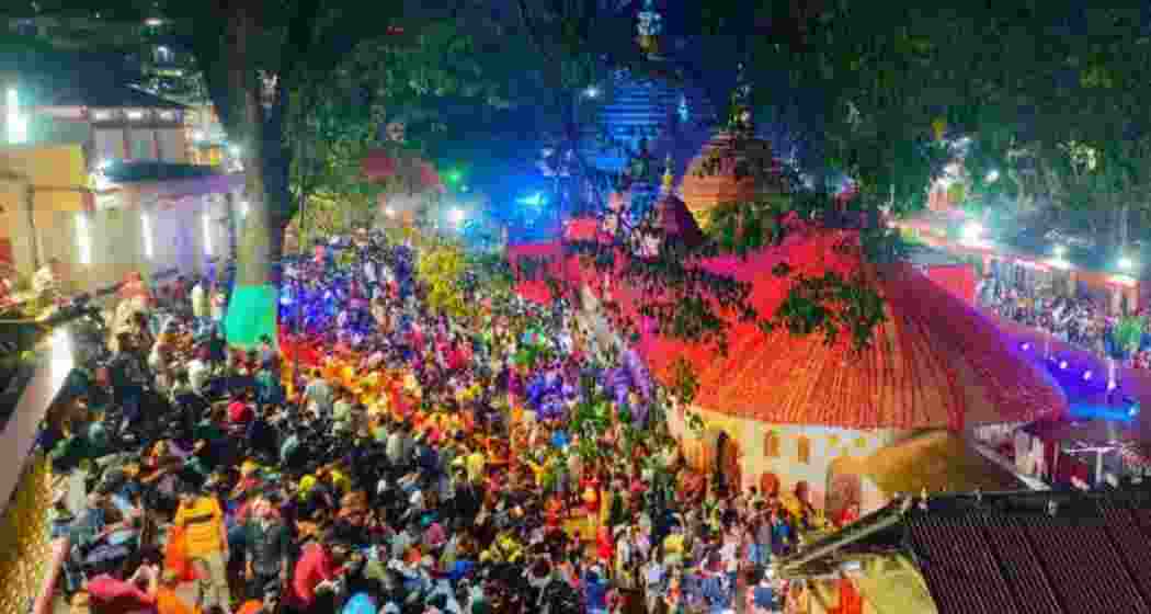 Devotees and sadhus gather at Kamakhya Temple in Guwahati celebrating the annual Ambubachi Mela, one of the biggest spiritual congregations in northeastern India. (File photo) Devotees and sadhus gather at Kamakhya Temple in Guwahati celebrating the annual Ambubachi Mela, one of the biggest spiritual congregations in northeastern India. (File photo)