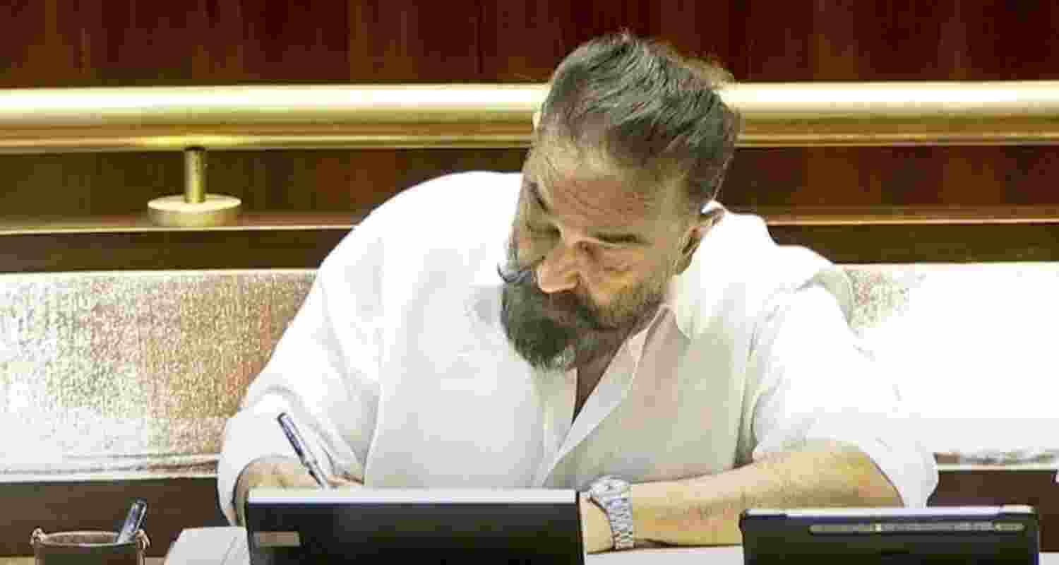 Actor and MNM leader Kamal Haasan. Actor and MNM leader Kamal Haasan.