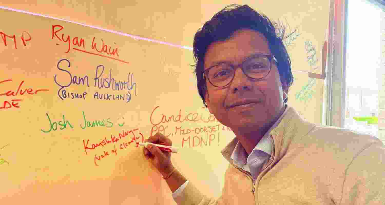 In picture: Labour Party MP Kanishka Narayan wins a seat in the UK Parliament. In picture: Labour Party MP Kanishka Narayan wins a seat in the UK Parliament.