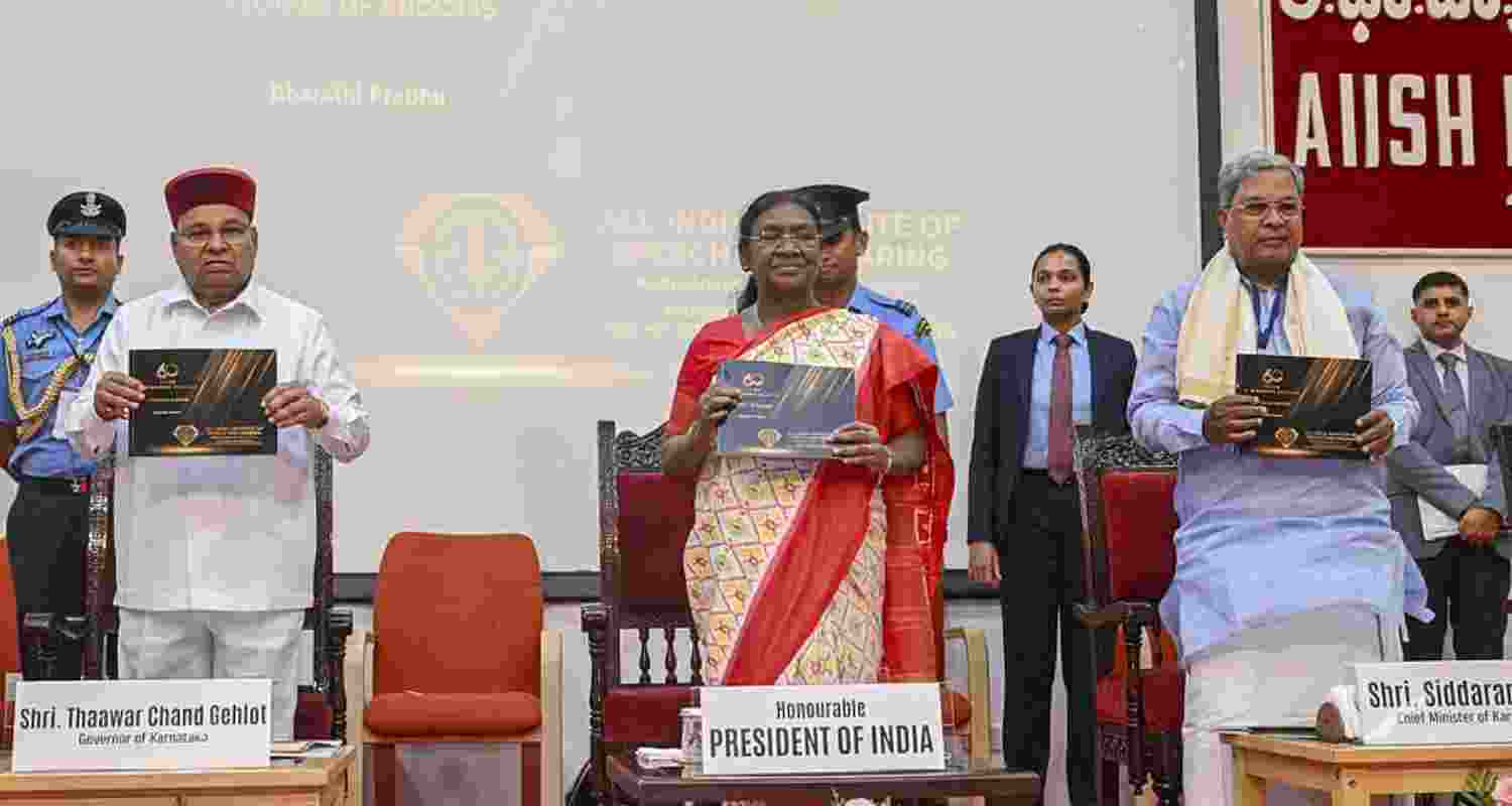 President Murmu to Siddaramaiah: Will learn Kannada ‘little by little’ President Murmu to Siddaramaiah: Will learn Kannada ‘little by little’