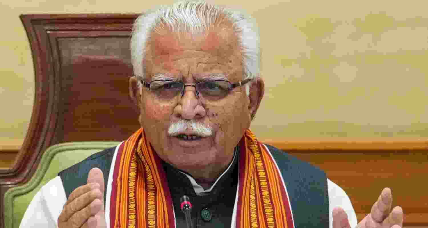 Manohar Lal Khattar. Manohar Lal Khattar.