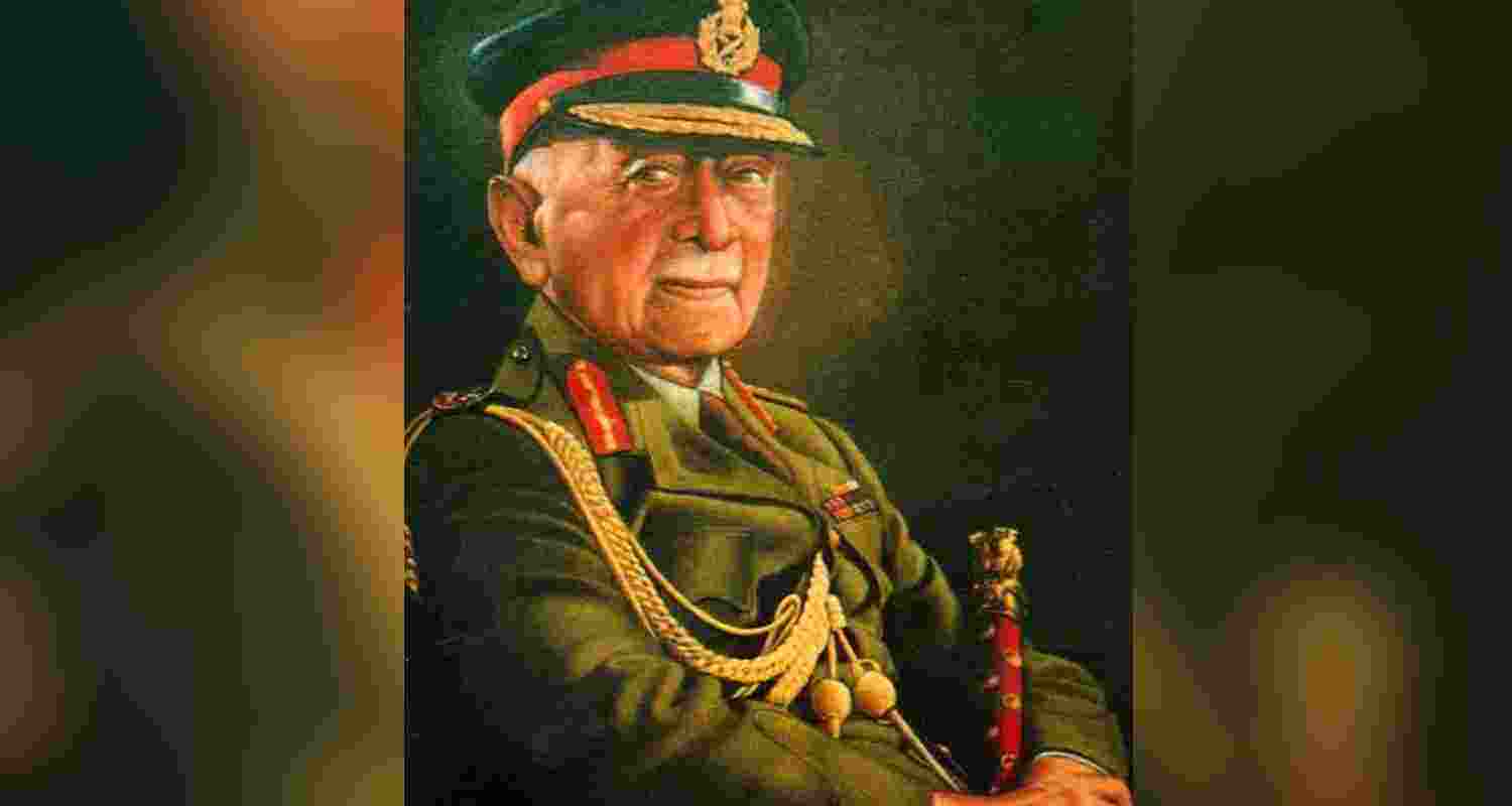 Field Marshal K M Cariappa. Field Marshal K M Cariappa.