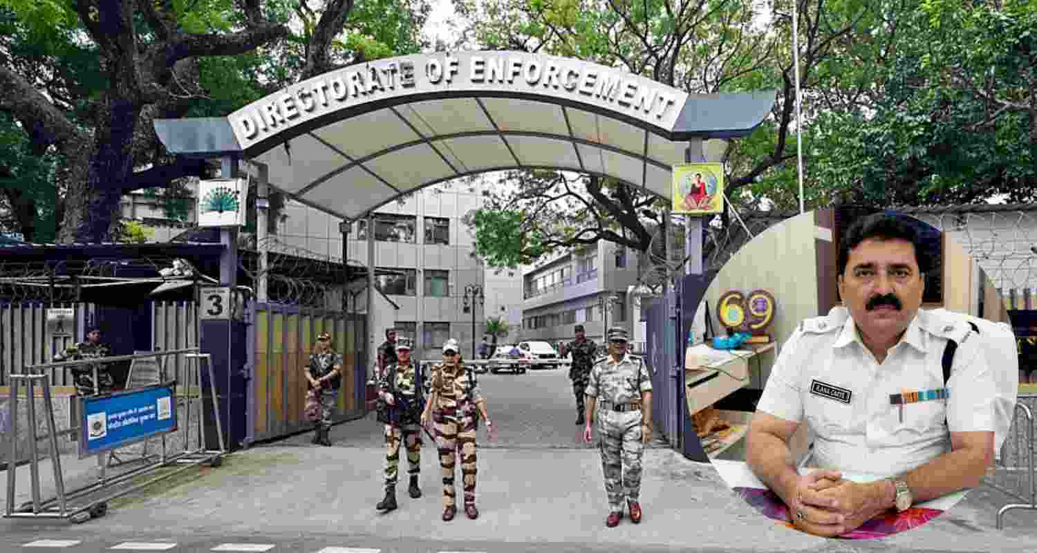 Enforcement Directorate raids Kolkata cop’s home, I-T searches Debasish Kumar ahead of West Bengal Assembly elections Enforcement Directorate raids Kolkata cop’s home, I-T searches Debasish Kumar ahead of West Bengal Assembly elections