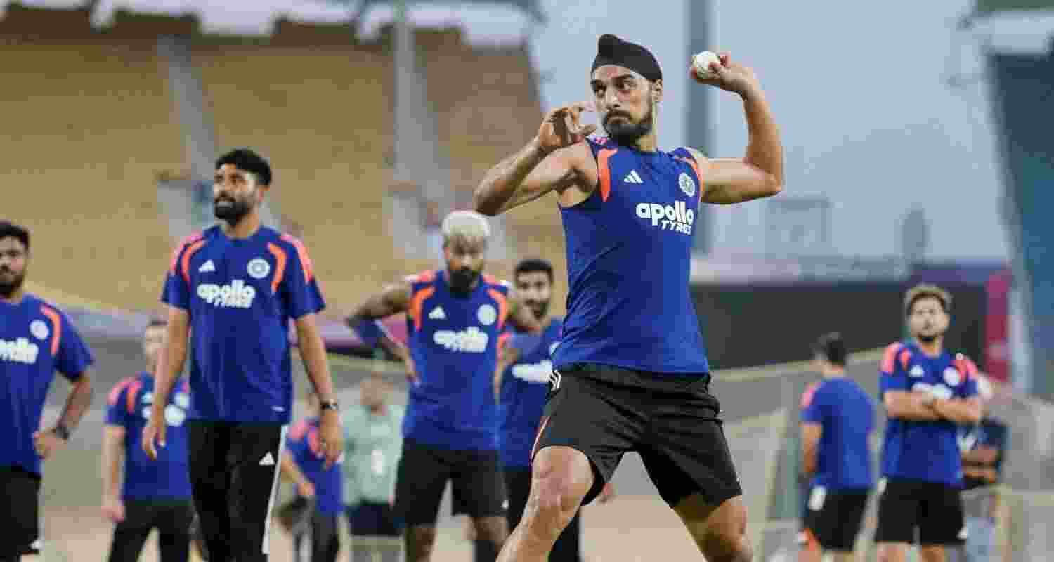 The Indian cricket team on the eve of the crucial match against Zimbabwe in Chennai. The Indian cricket team on the eve of the crucial match against Zimbabwe in Chennai.