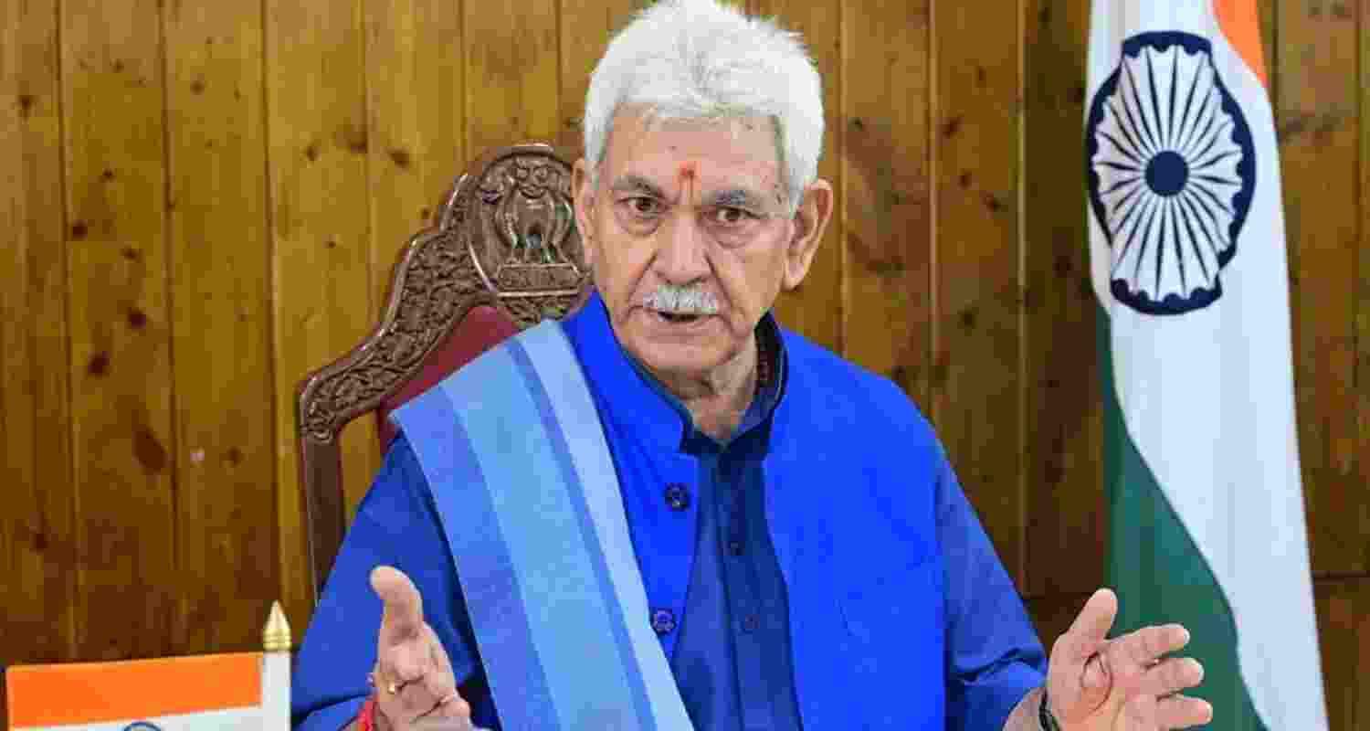 LG Sinha defends JKAS transfers as fully constitutional LG Sinha defends JKAS transfers as fully constitutional