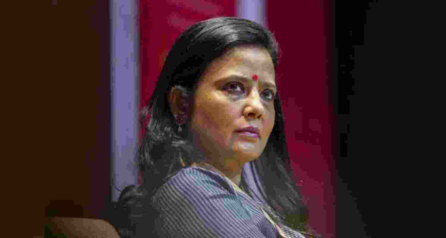 Trinamool Congress MP Mahua Moitra - file image. Trinamool Congress MP Mahua Moitra - file image.