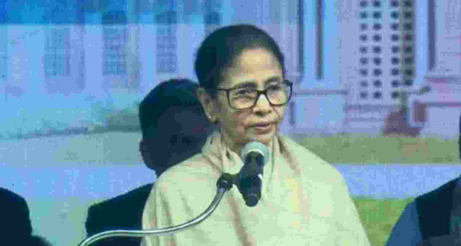 Citing UNESCO honour, Mamata lays foundation for ‘Durganagan’ Citing UNESCO honour, Mamata lays foundation for ‘Durganagan’