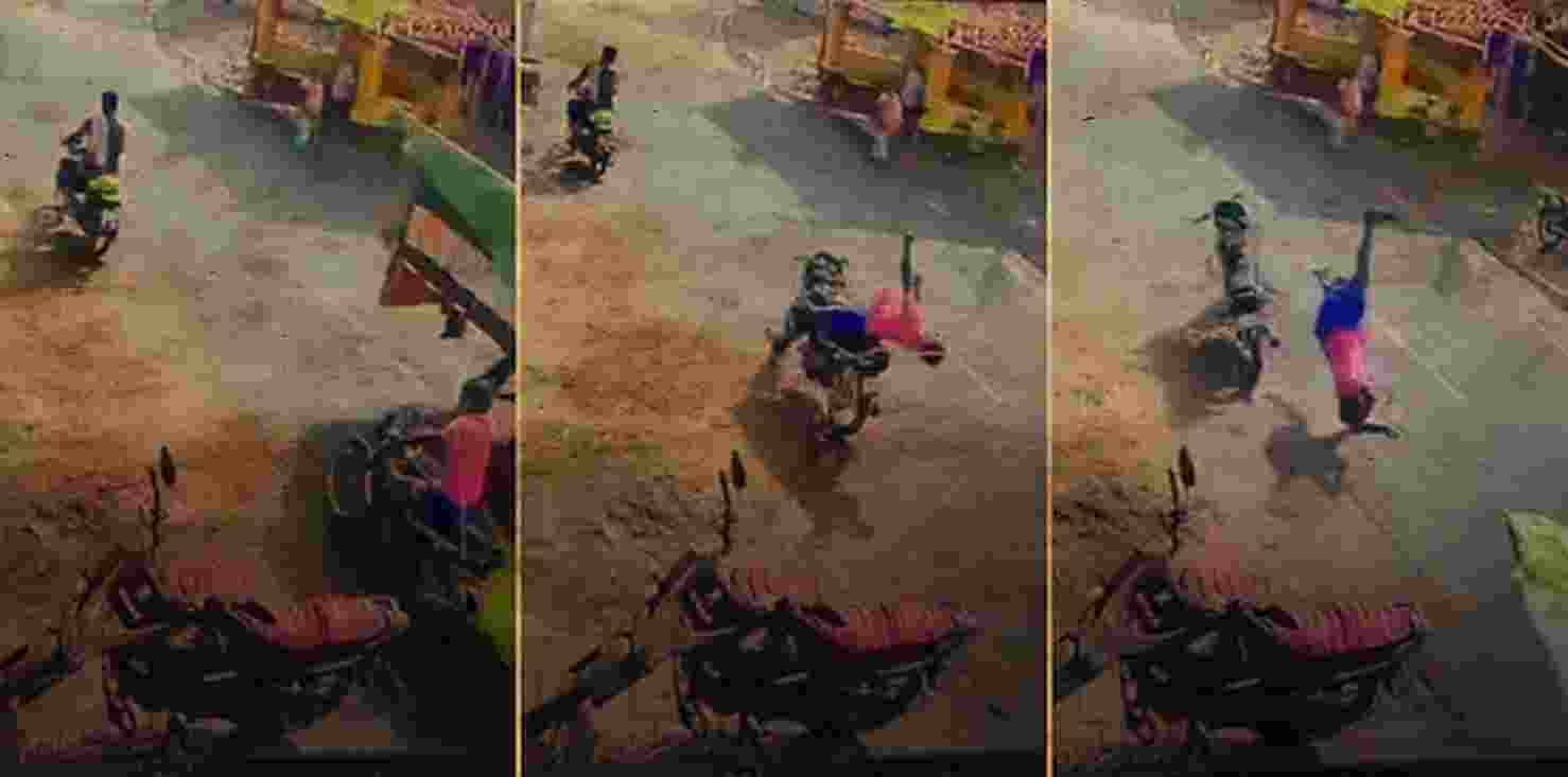 Motorcyclist fatally entangled in security rope tied for PM Modi's Kerala visit Motorcyclist fatally entangled in security rope tied for PM Modi's Kerala visit