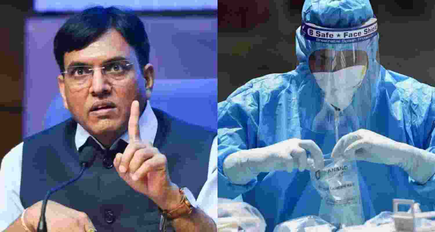 Union Health Minister Manuskh Mandaviya. Representational Image. Union Health Minister Manuskh Mandaviya. Representational Image.