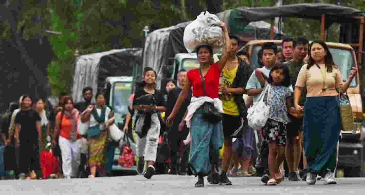 Leaders from the Kuki-Zo and Meitei communities have approached the Election Commission regarding the issue. Displaced individuals outside Manipur assert their stake in the state's future, advocating for postal ballots if alternative arrangements prove unfeasible. Leaders from the Kuki-Zo and Meitei communities have approached the Election Commission regarding the issue. Displaced individuals outside Manipur assert their stake in the state's future, advocating for postal ballots if alternative arrangements prove unfeasible.