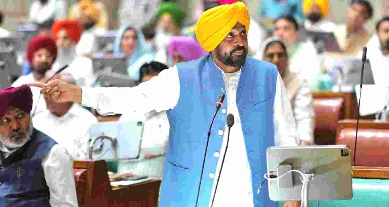 Punjab Chief Minister Bhagwant Mann. Punjab Chief Minister Bhagwant Mann.