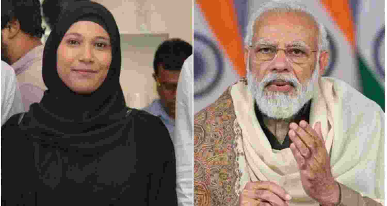 Shiuna, previously suspended for disparaging comments towards Prime Minister Modi, had shared mockery of Indian flag on social media. Shiuna, previously suspended for disparaging comments towards Prime Minister Modi, had shared mockery of Indian flag on social media.
