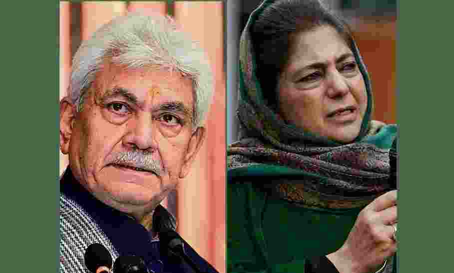 "I am deeply anguished to learn about the cowardly attack on our Army soldiers and JKP personnel in Doda district,” LG Sinha said. "I am deeply anguished to learn about the cowardly attack on our Army soldiers and JKP personnel in Doda district,” LG Sinha said.