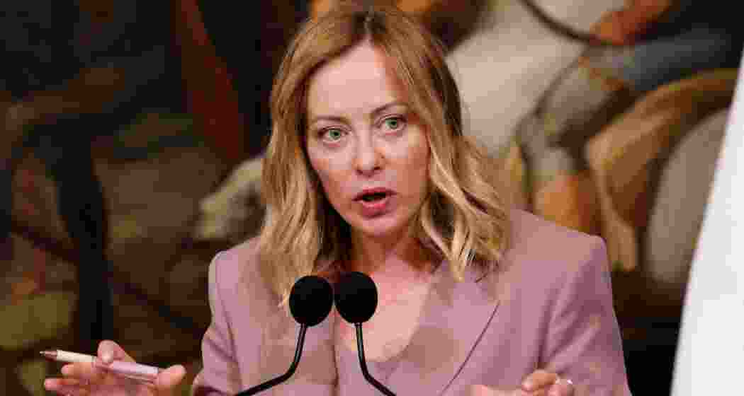Italian Prime Minister Giorgia Meloni. Italian Prime Minister Giorgia Meloni.