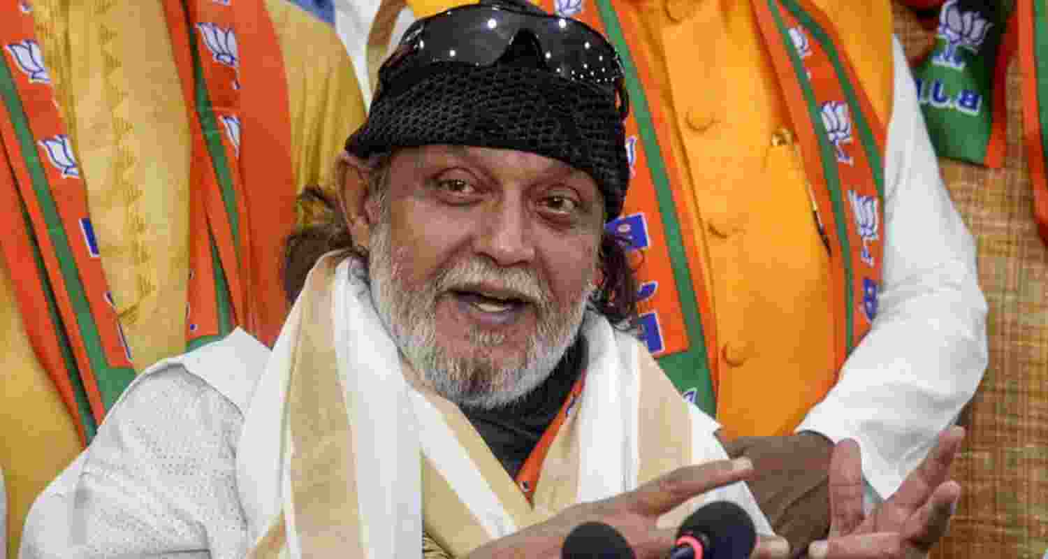 Actor and BJP leader Mithun Chakraborty. Actor and BJP leader Mithun Chakraborty.