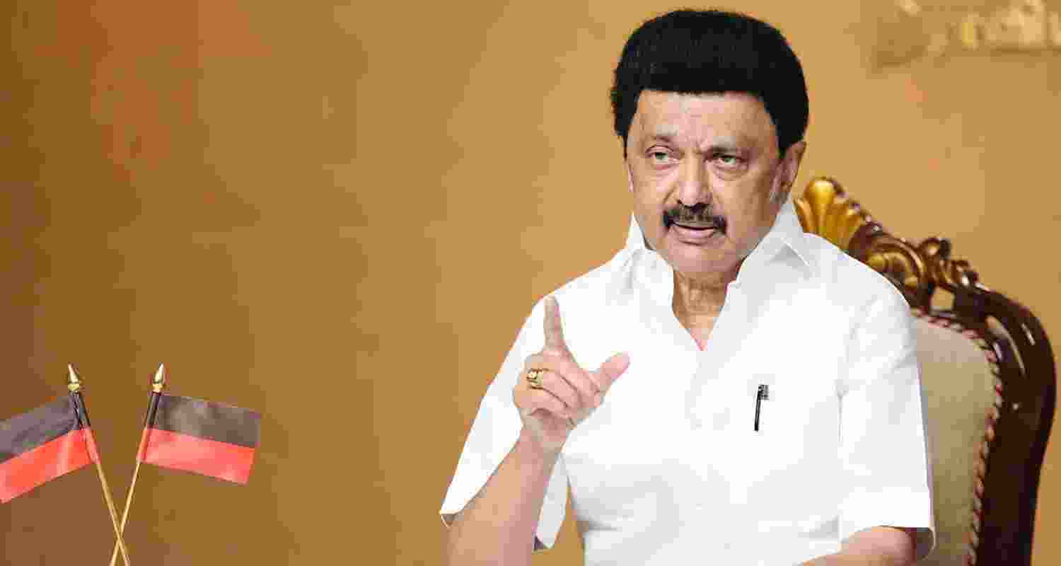 Tamil Nadu CM MK Stalin. Tamil Nadu CM MK Stalin.