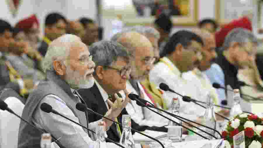 The ninth Governing Council meeting of Niti Aayog, chaired by Prime Minister Narendra Modi and comprising state chief ministers, is expected to convene in August to deliberate on the ‘Viksit Bharat @2047’ vision document. The ninth Governing Council meeting of Niti Aayog, chaired by Prime Minister Narendra Modi and comprising state chief ministers, is expected to convene in August to deliberate on the ‘Viksit Bharat @2047’ vision document.